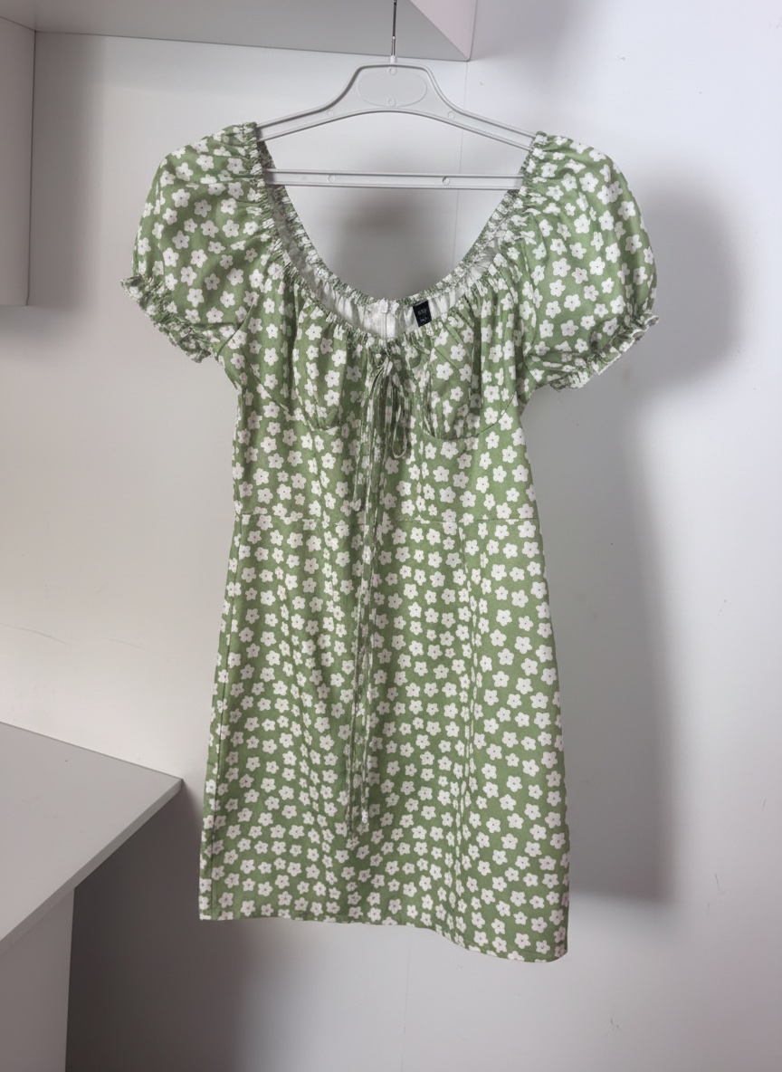 Robe fleurie tendance💚