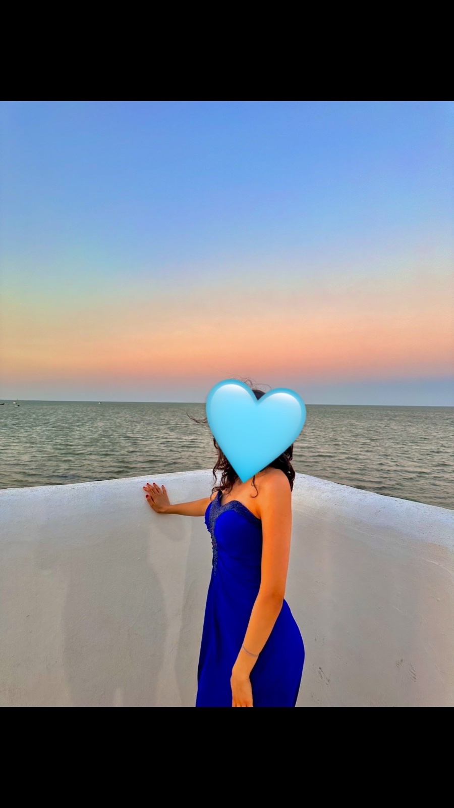 Robe soiree bleu
