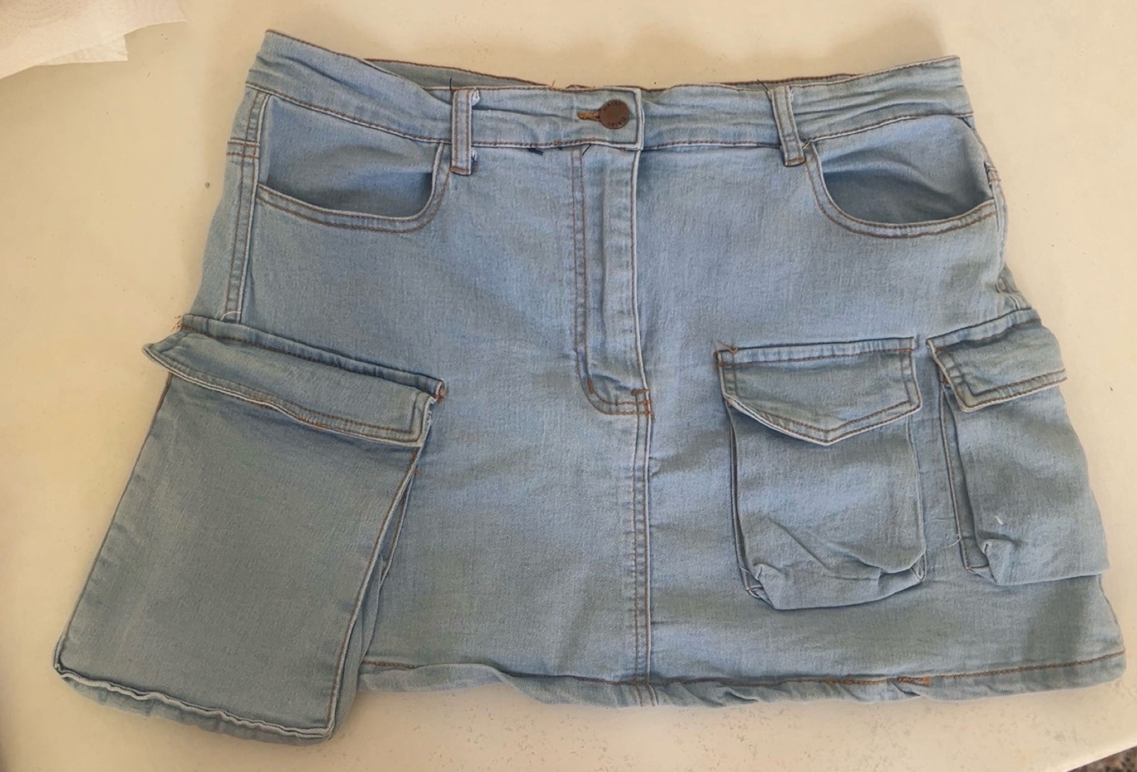 Jupe jeans