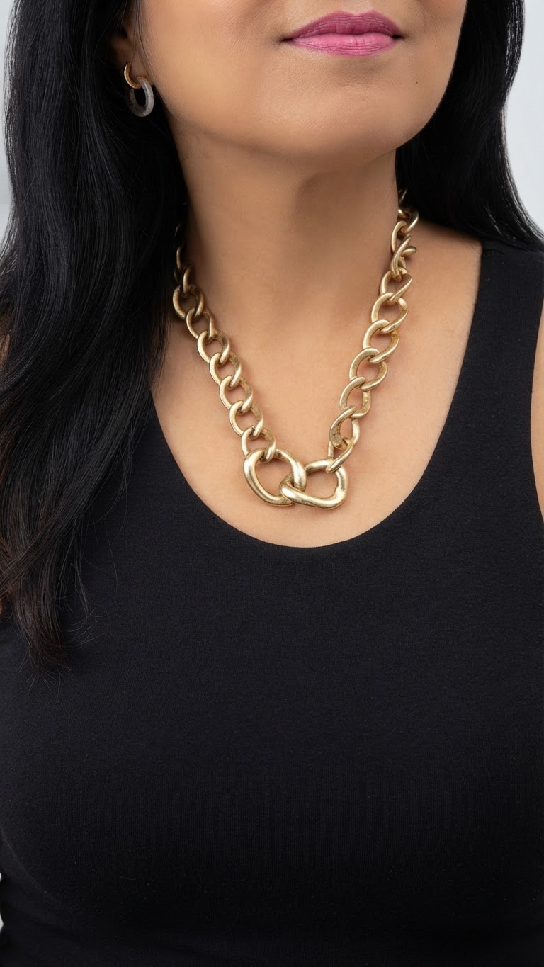 Colier faux bijou