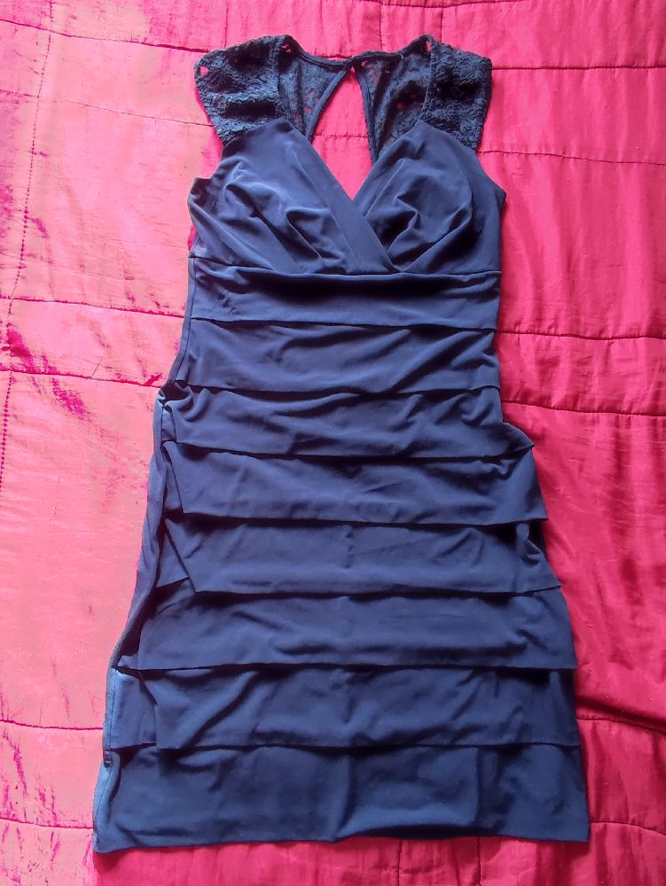 robe bleu marine