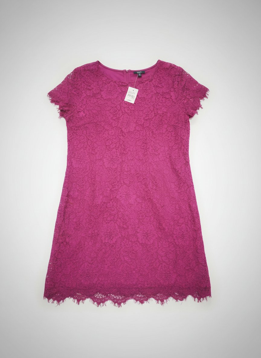 Robe rouge bordeaux courte kiabi avec étiquettes 