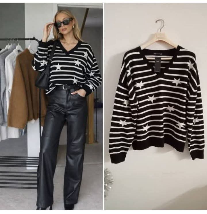 Gros pull à rayures M&S neuf avec étiquette ❤️ taille 44/46