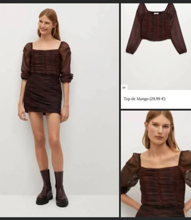 Top de MANGO très chic ❤️ taille L