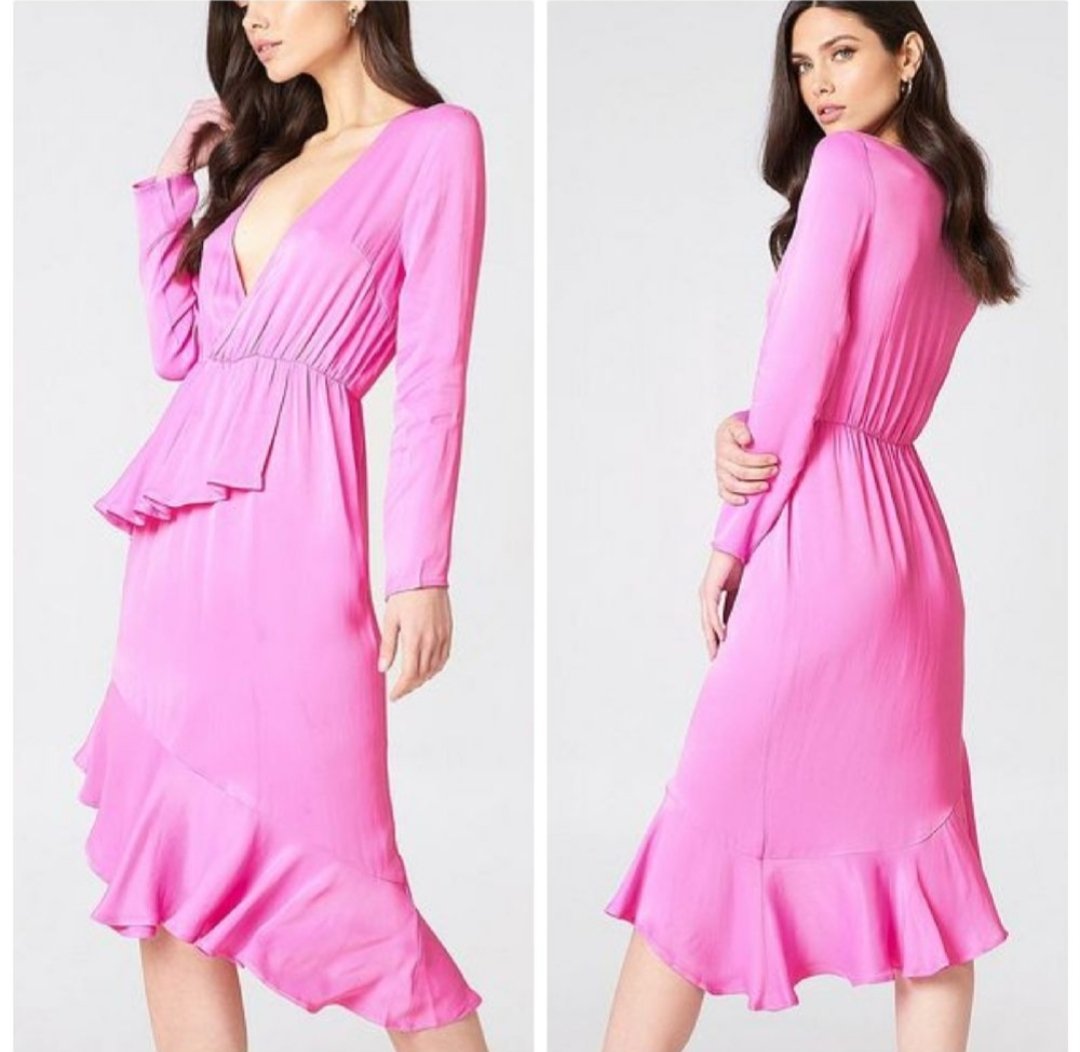 Baby pink dress/ tendance 
