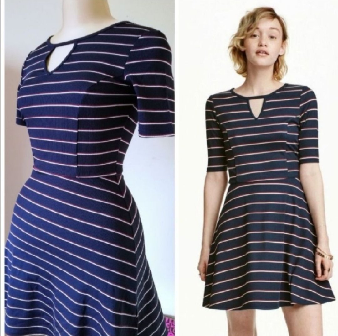 Robe à rayures style tommy #H&M
