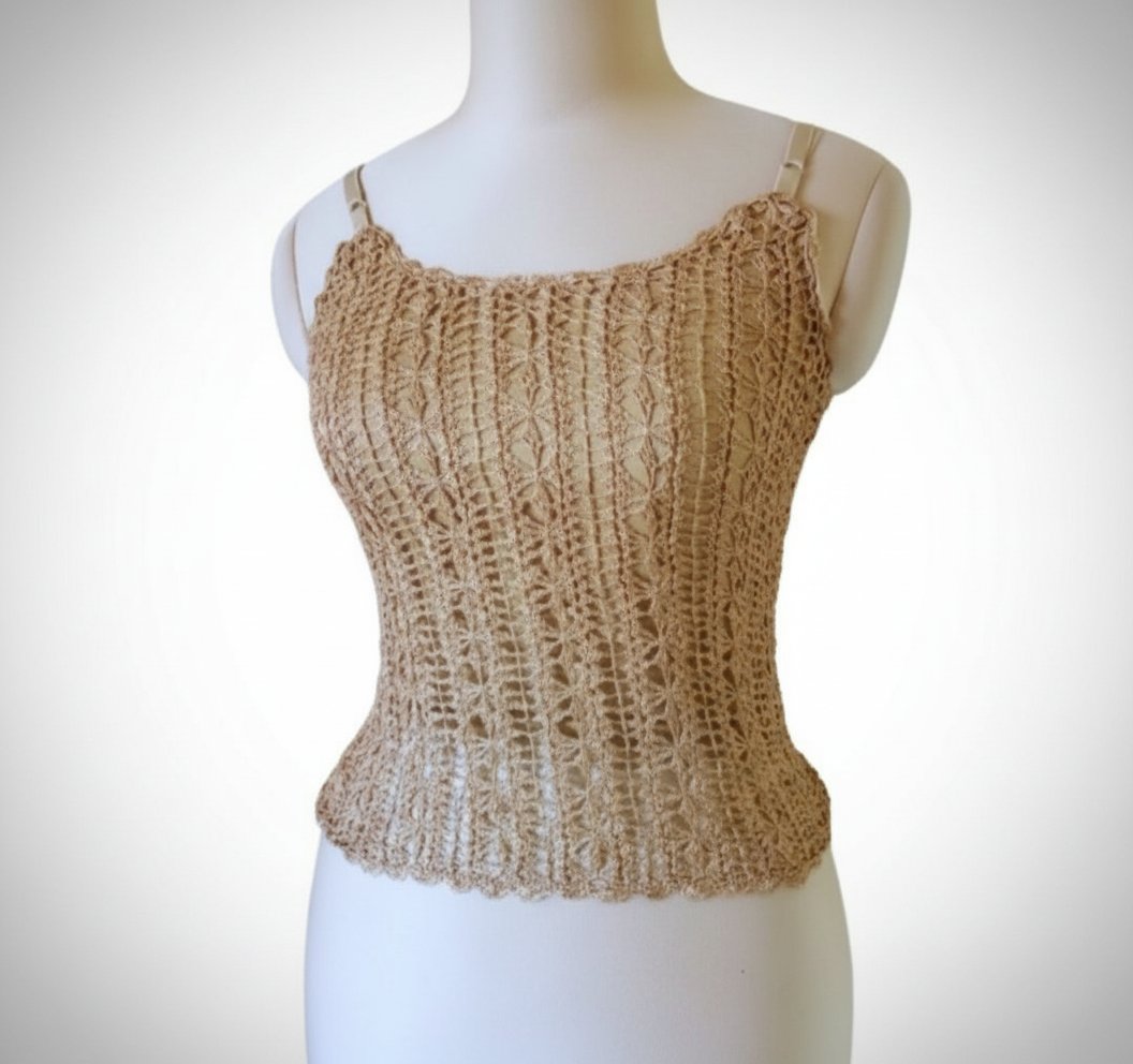 Top en crochet , JE vide à bas prix 