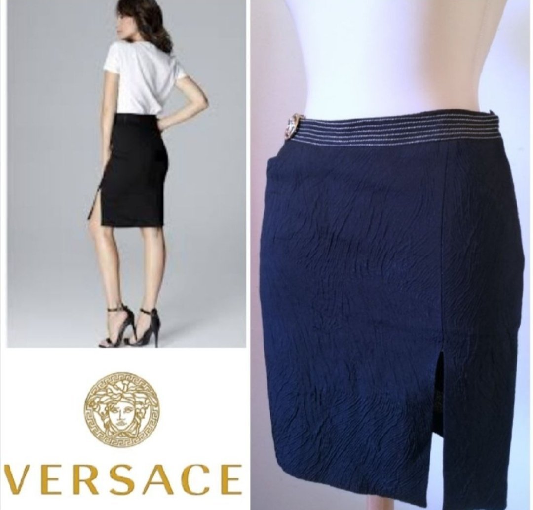 Très belle jupe fondu Sur Le côté Versace authentique 
