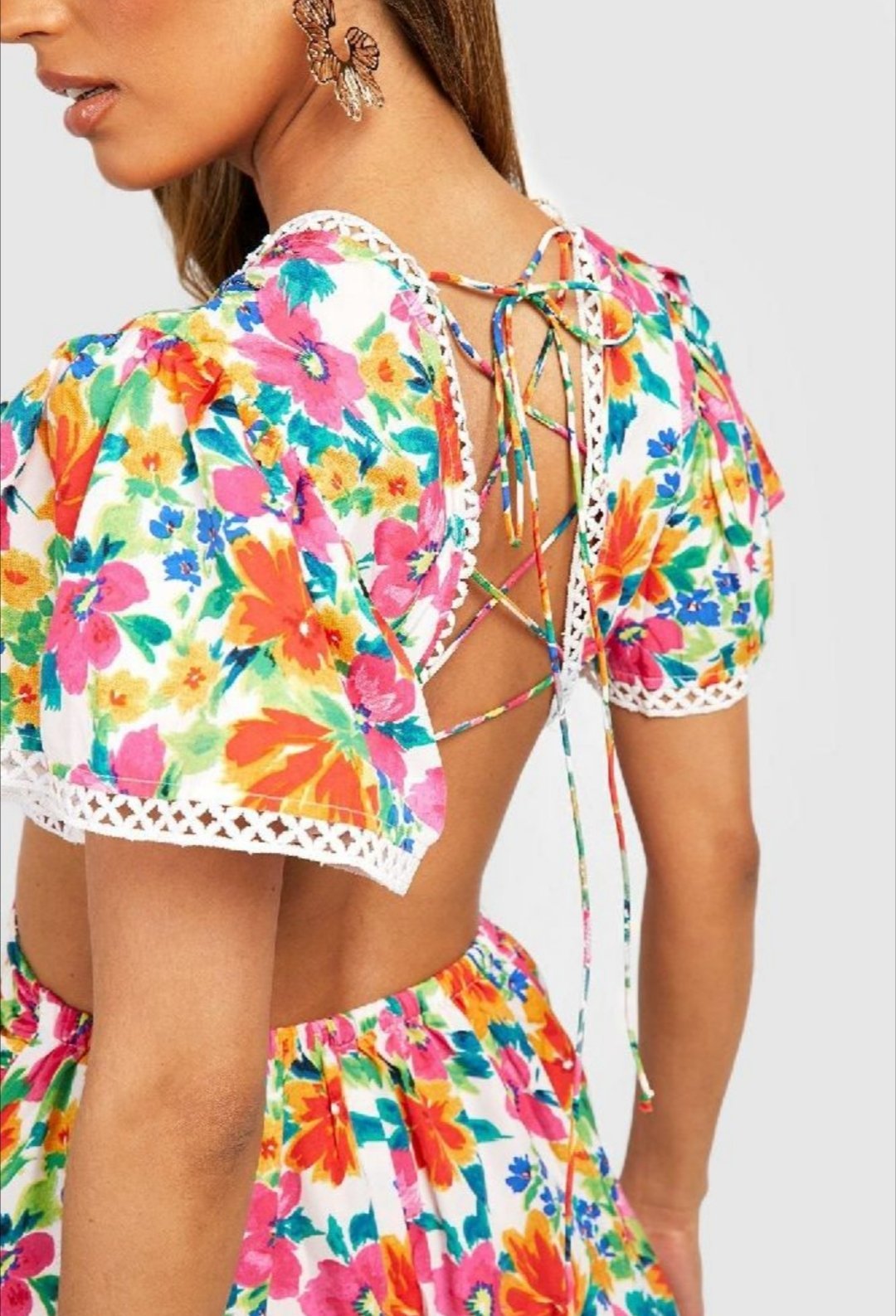 Combinaison florale #bohoo