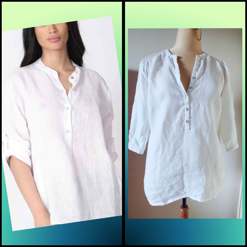 chemise blanche en lin 