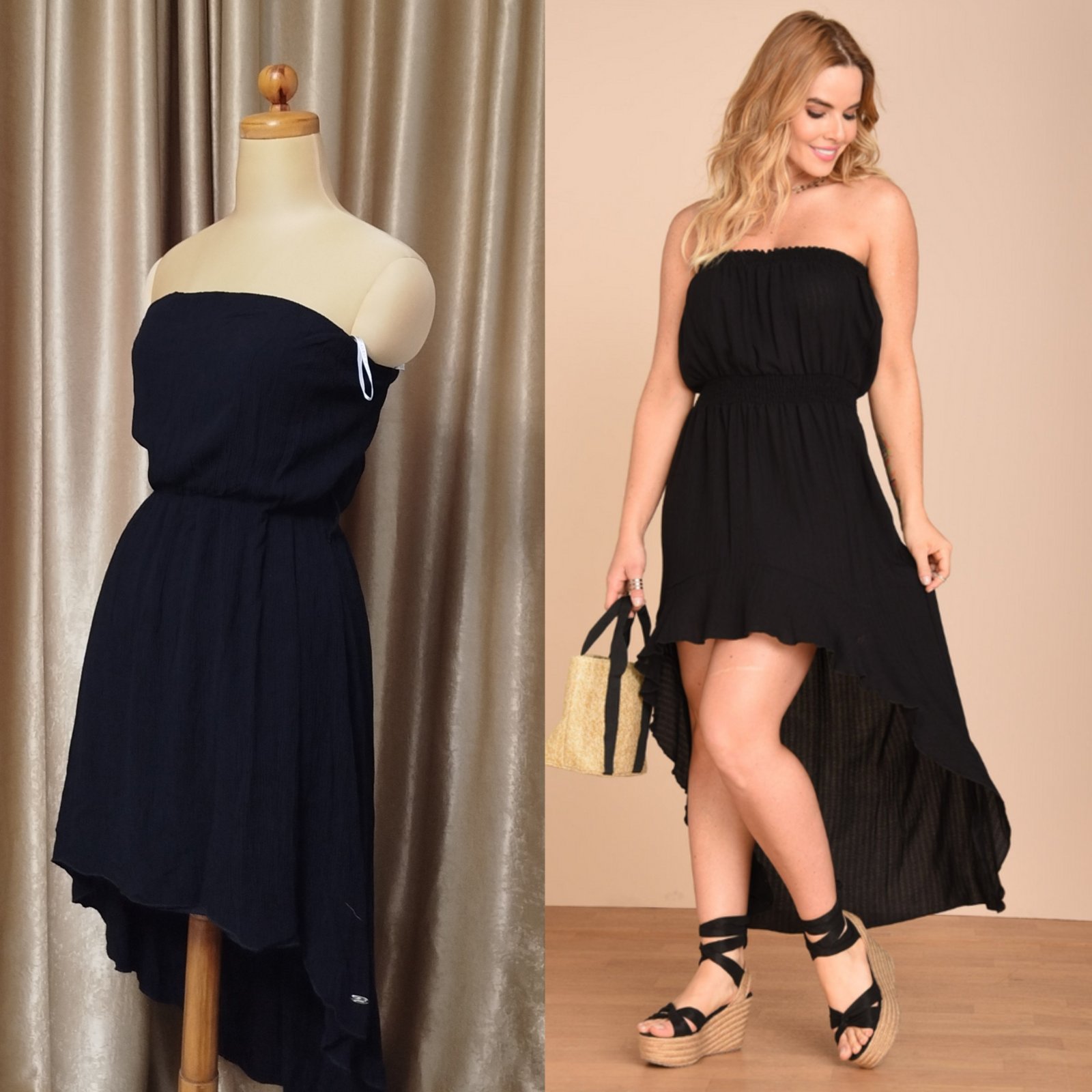 Magnifique robe asymétrique guess 