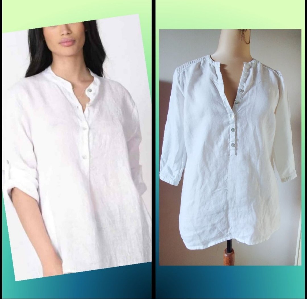 Chemise blanche en lin 
