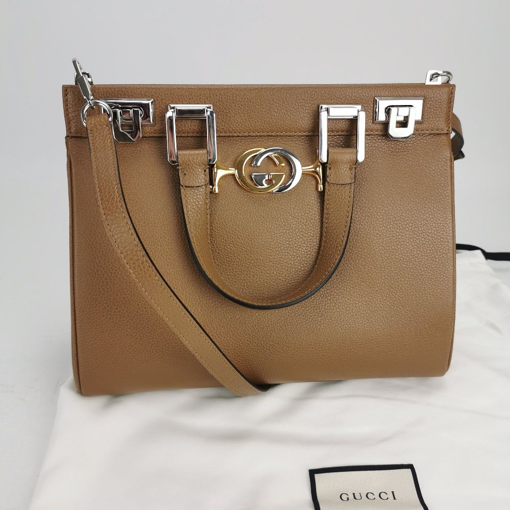Sac à bandoulière Gucci GG Zumi authentique 