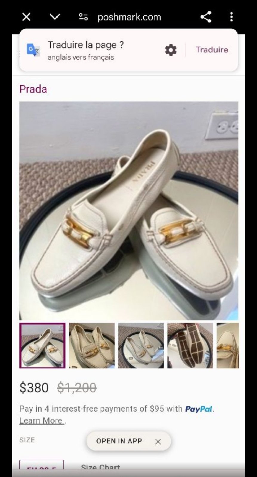 Prada authentique 