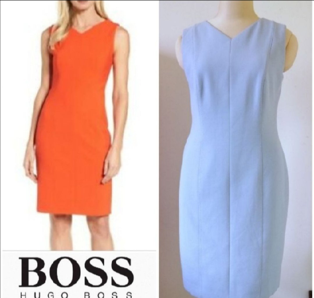 Élégante robe fourreau Hugo Boss authentique 