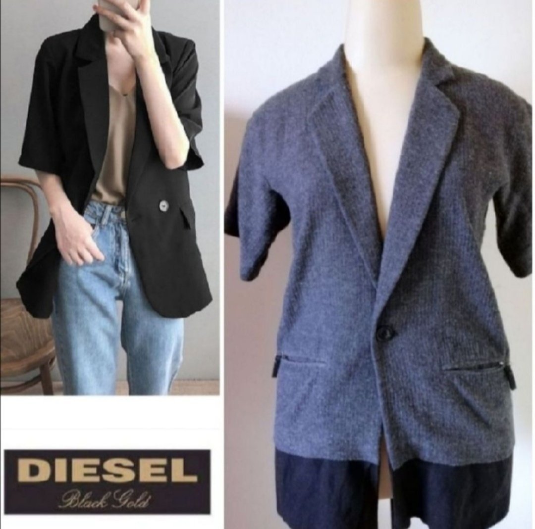Long blazer stylé Diesel gold 