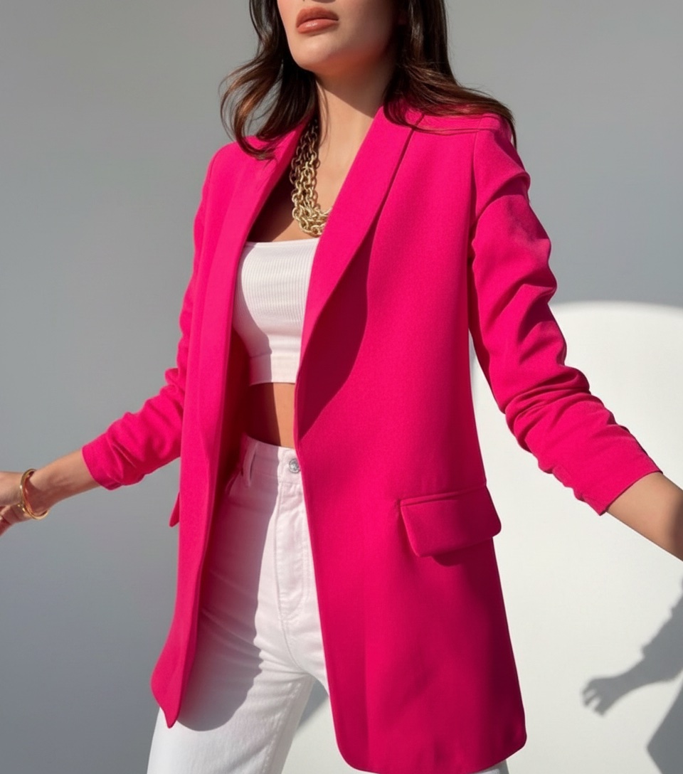 Blazer rose fuchsia 