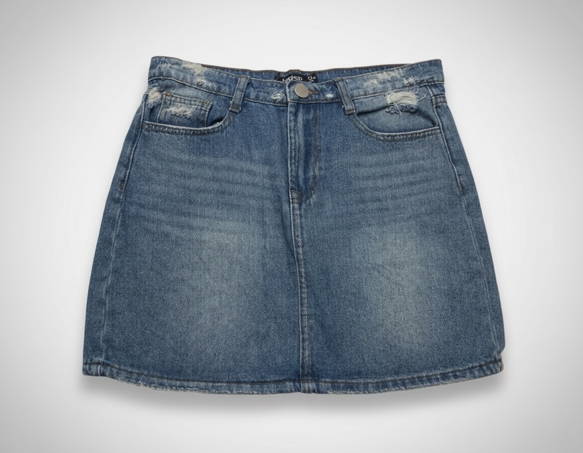 Mini jupe boohoo avec ticket 
