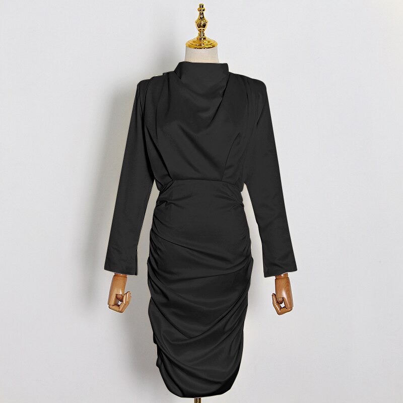 Robe en satin