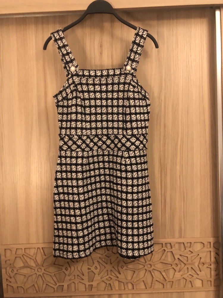 Robe en tweed