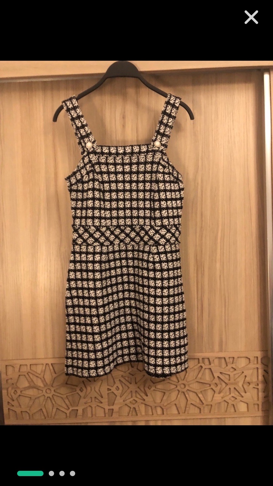 Robe en tweed