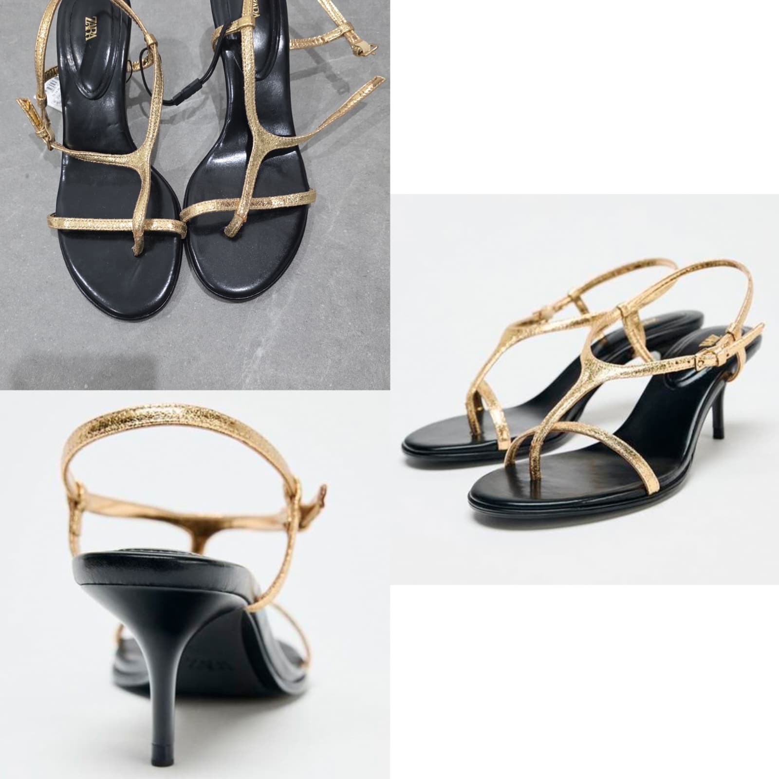 Sandal zara noir
