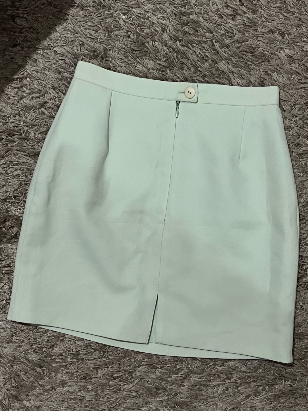 Jupe vert pastel 