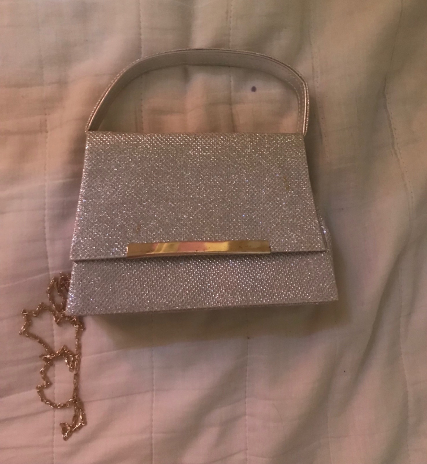 Soirée,sac,argent 