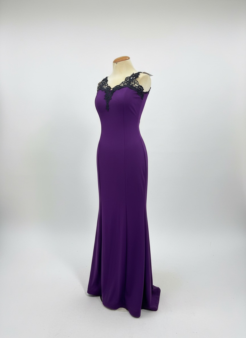 Robe violet
