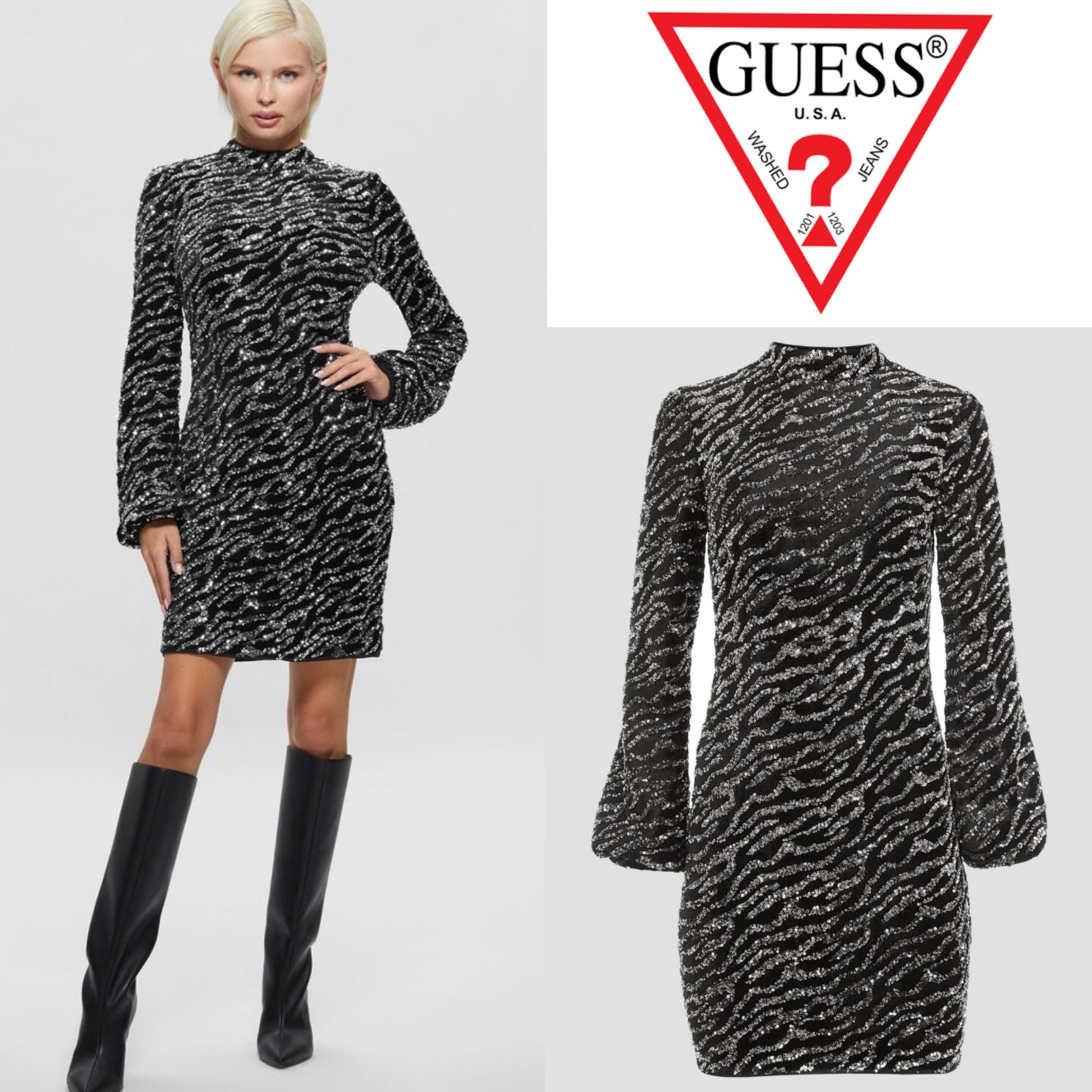 Robe en sequins Guess 