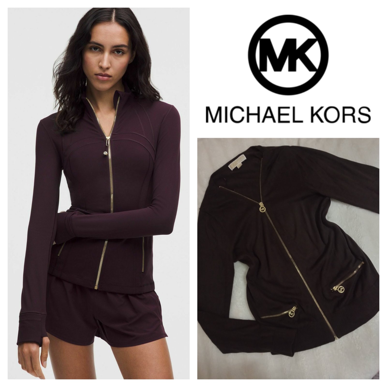 Brown MK sweater s,m