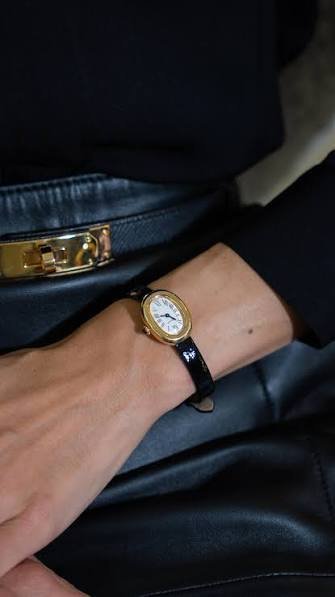 Old money cartier style watch