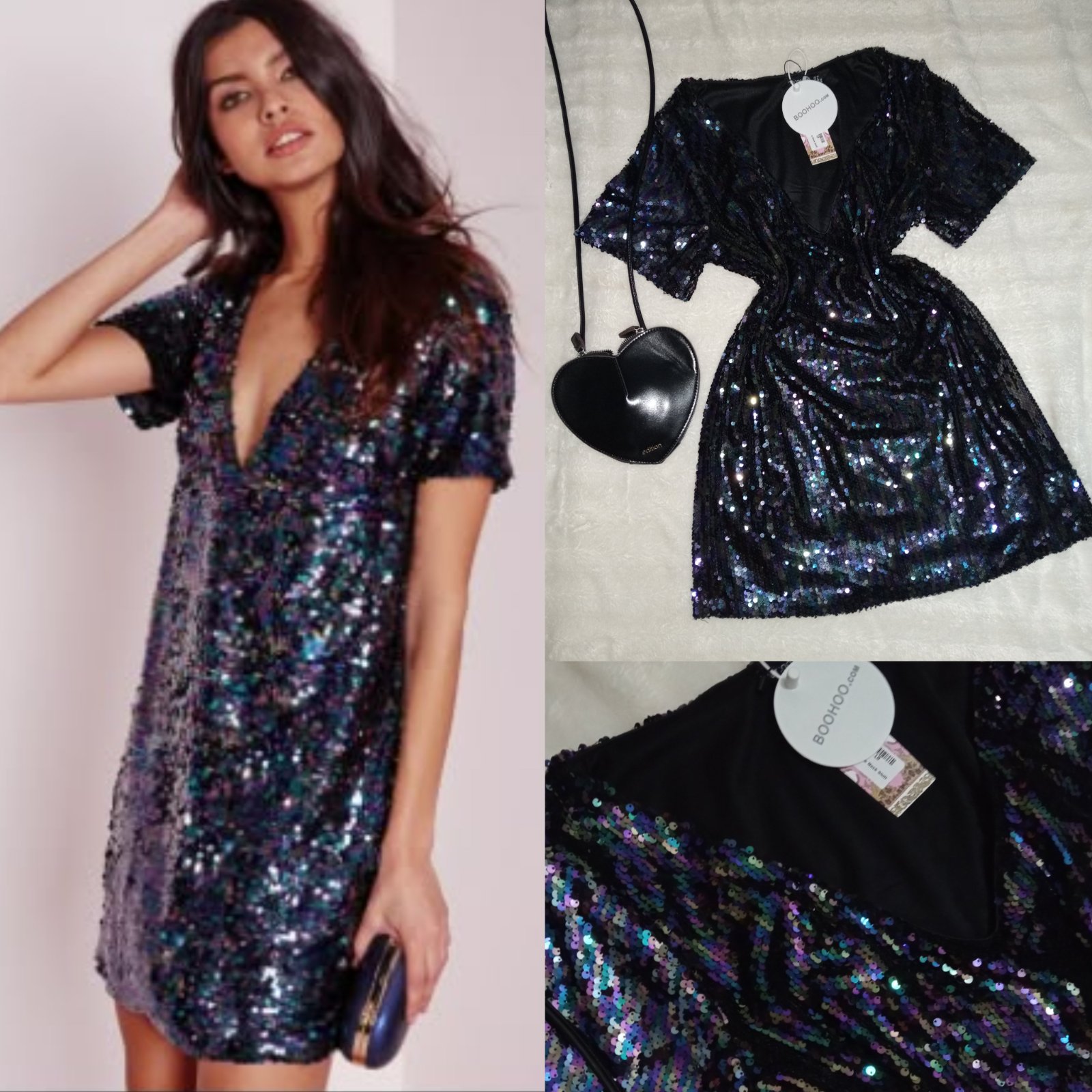 Robe en sequins s,m