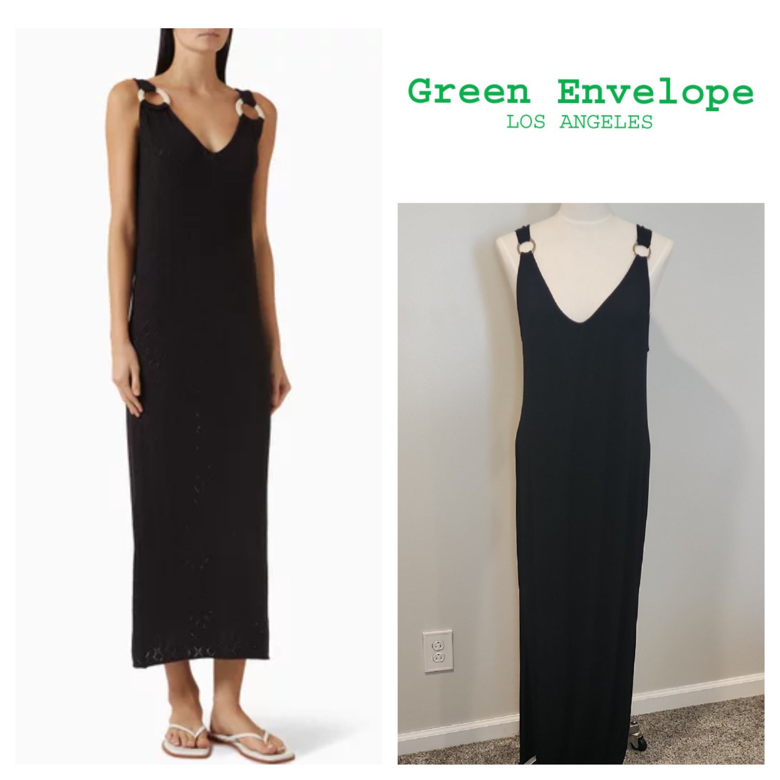 Robe avec deux fentes m,l