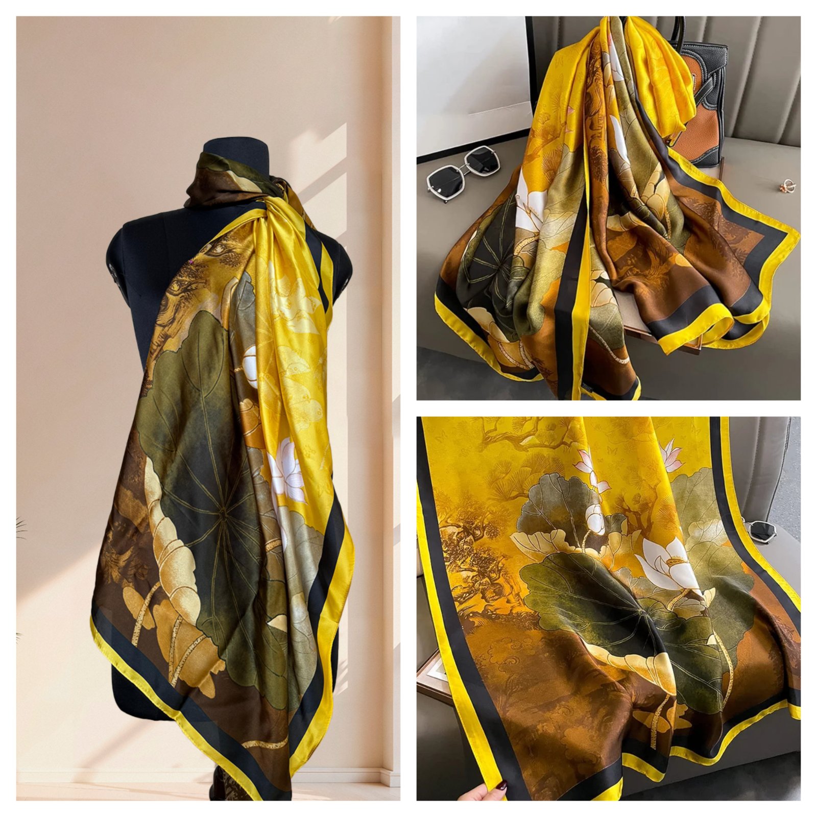 Foulard rectangulaire 