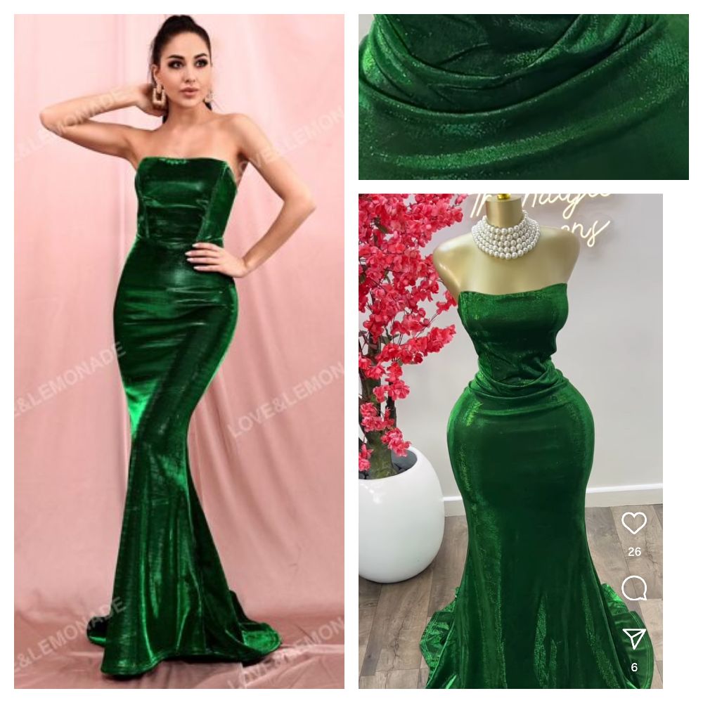 Robe soirée style sirène l,xl
