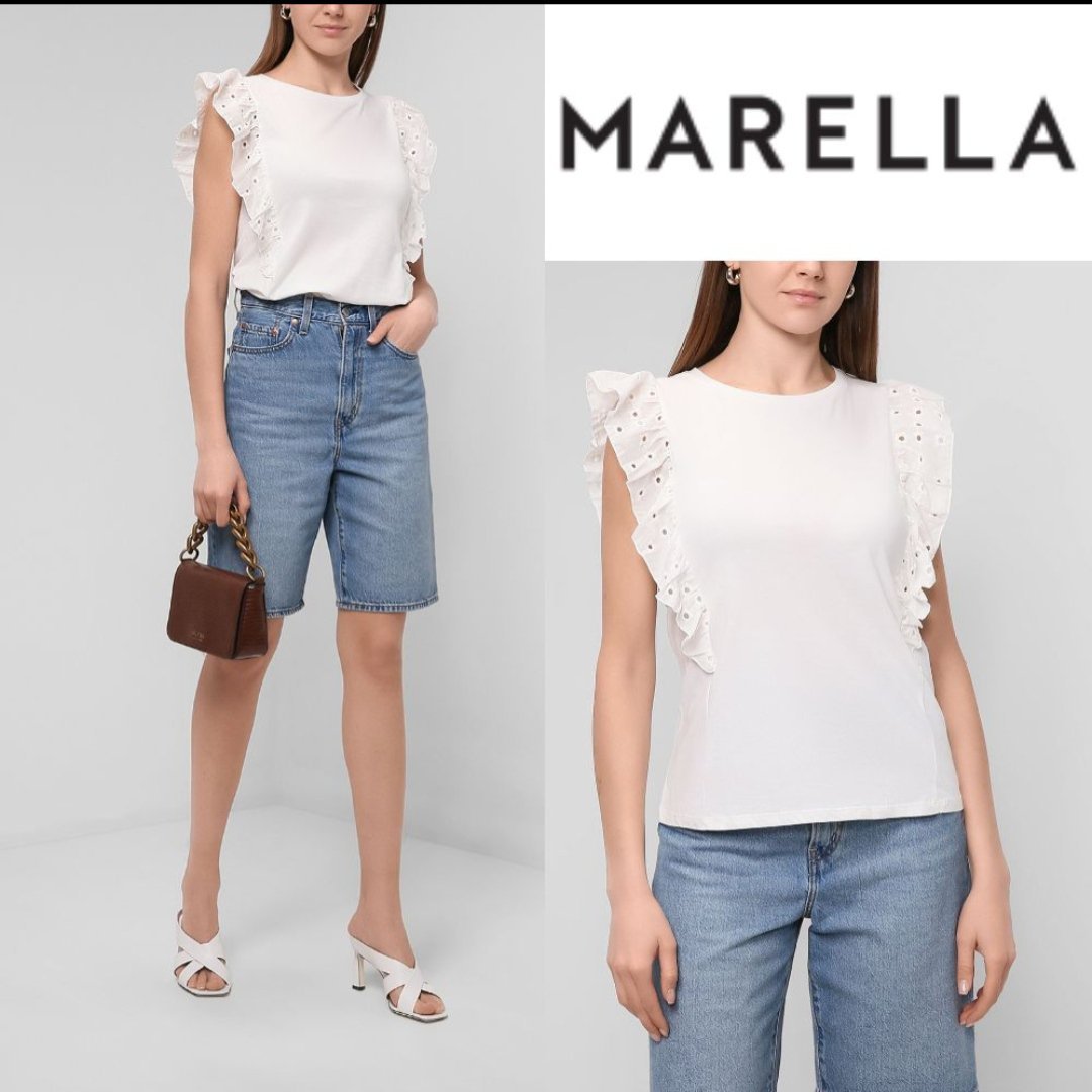 Pull blanc EMME Marella 