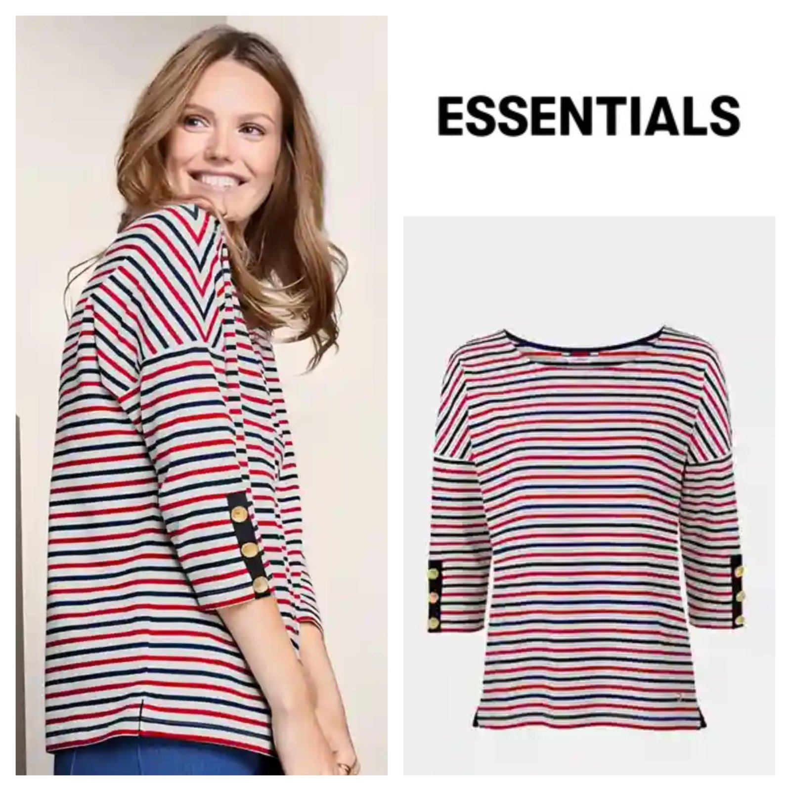 Striped t-shirt 40/42