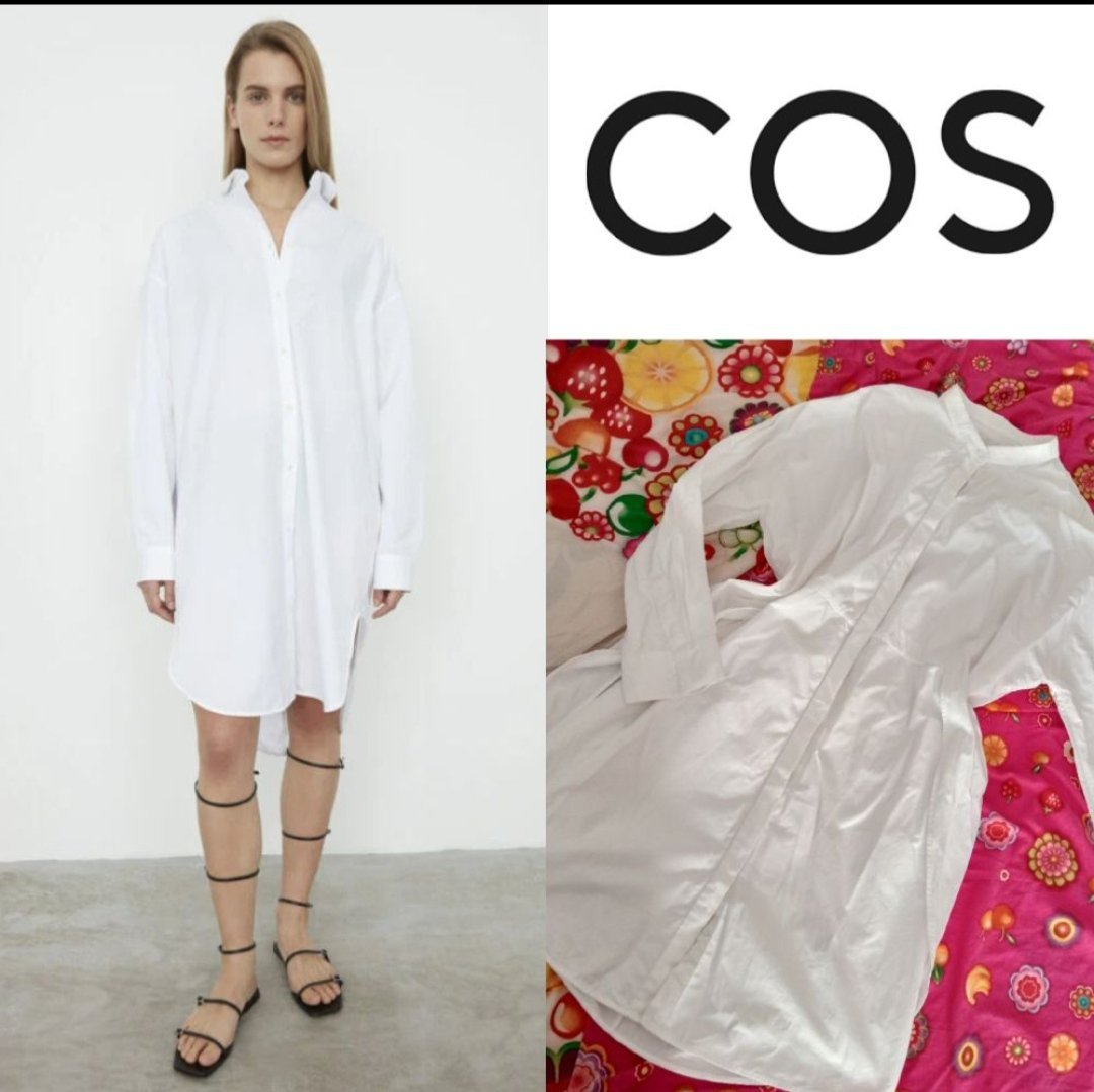 Robe chemise cotton COS m,l