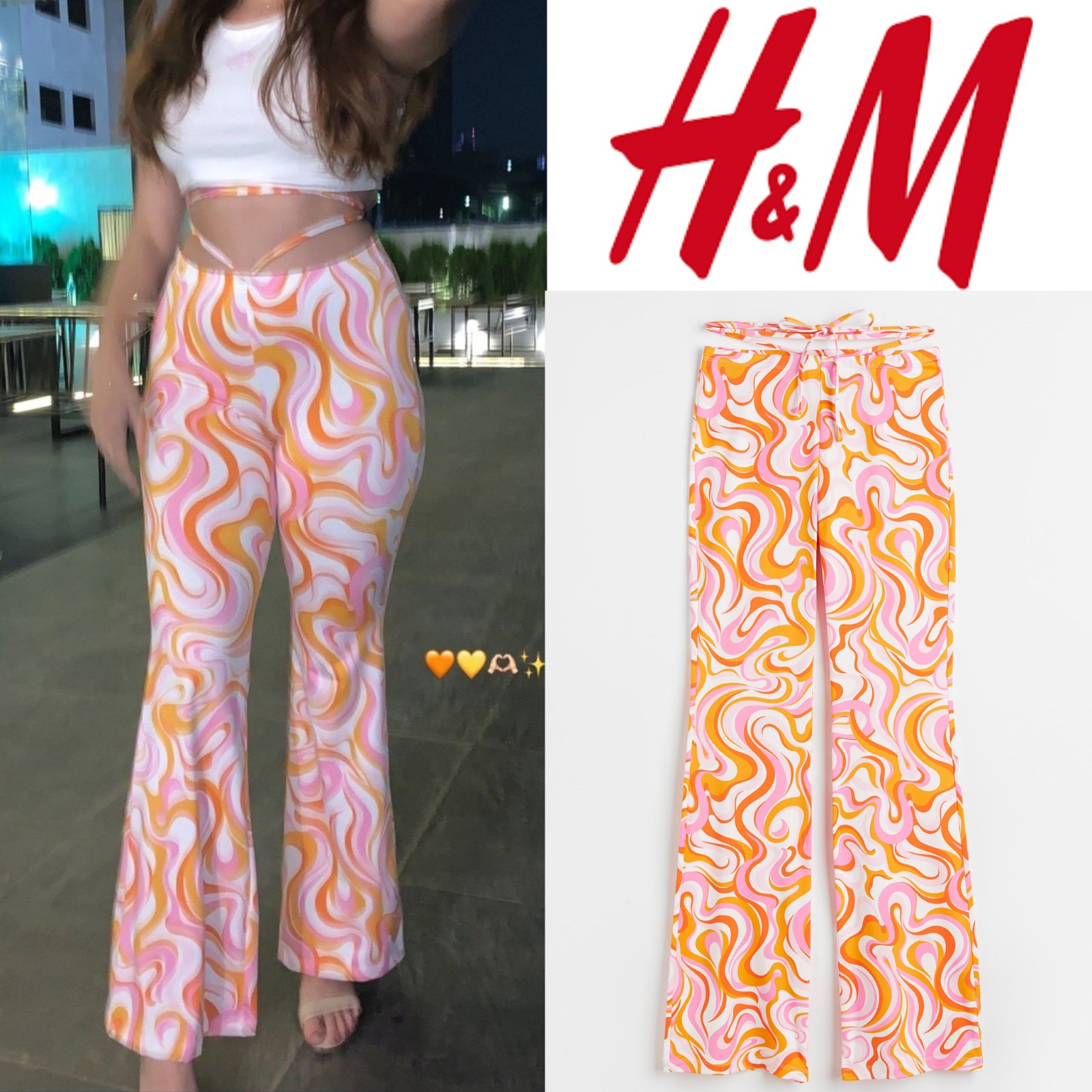 Flared pants 