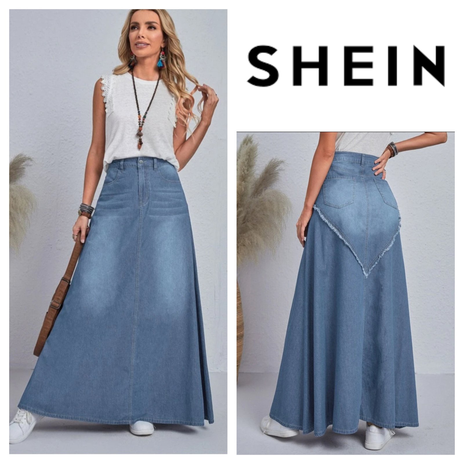 Jupe maxi shein