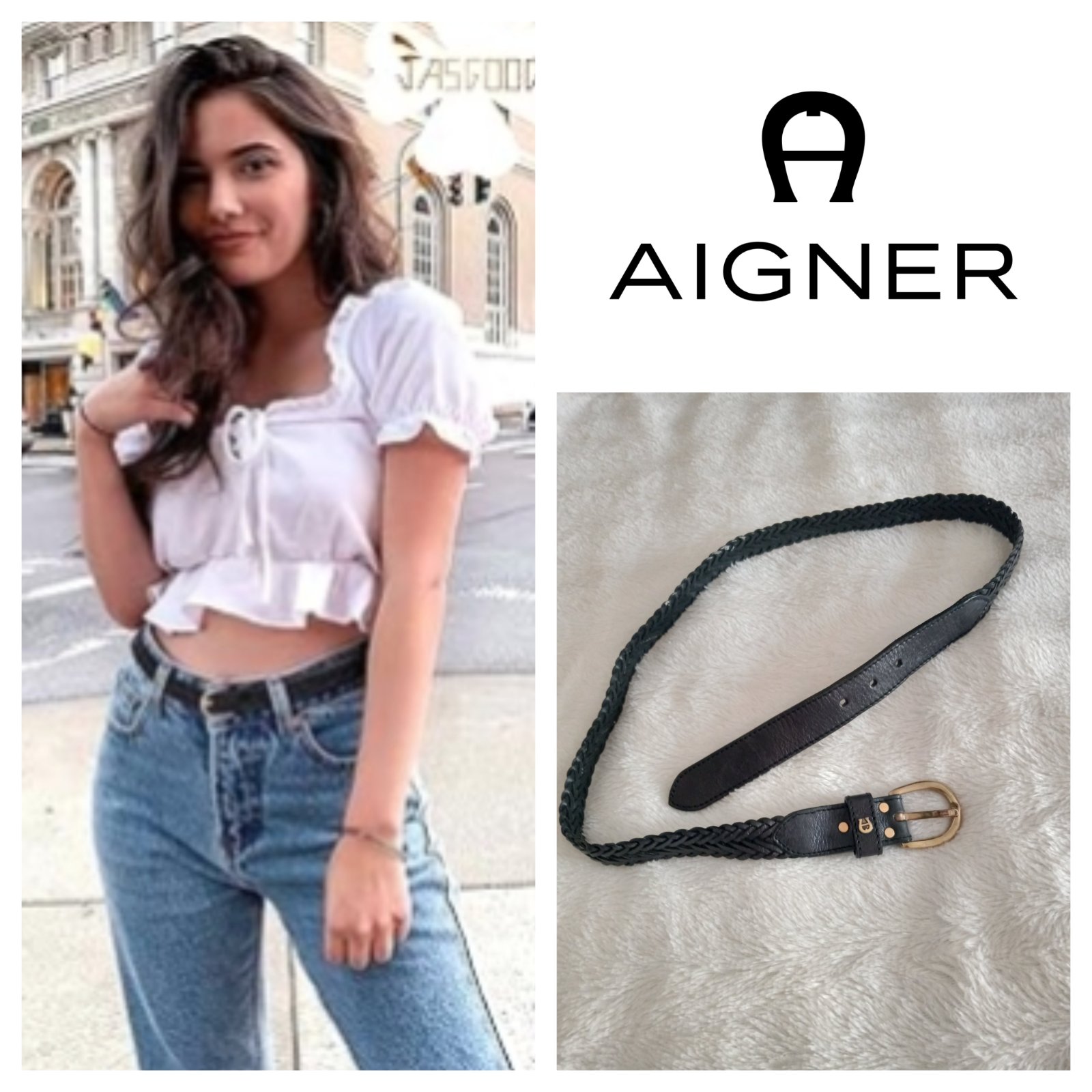 Belt Aigner authentique s,m