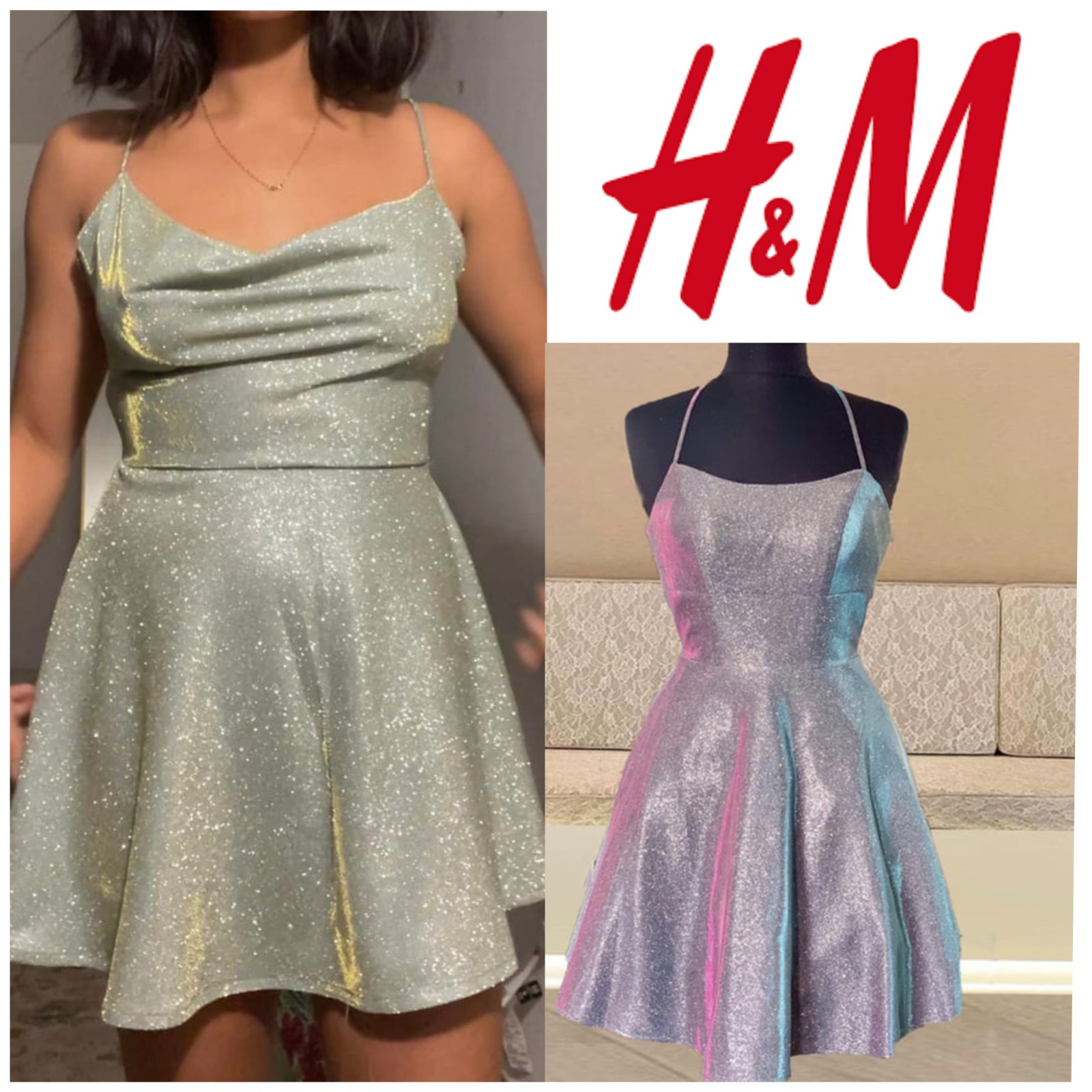 Silver bling bling dress