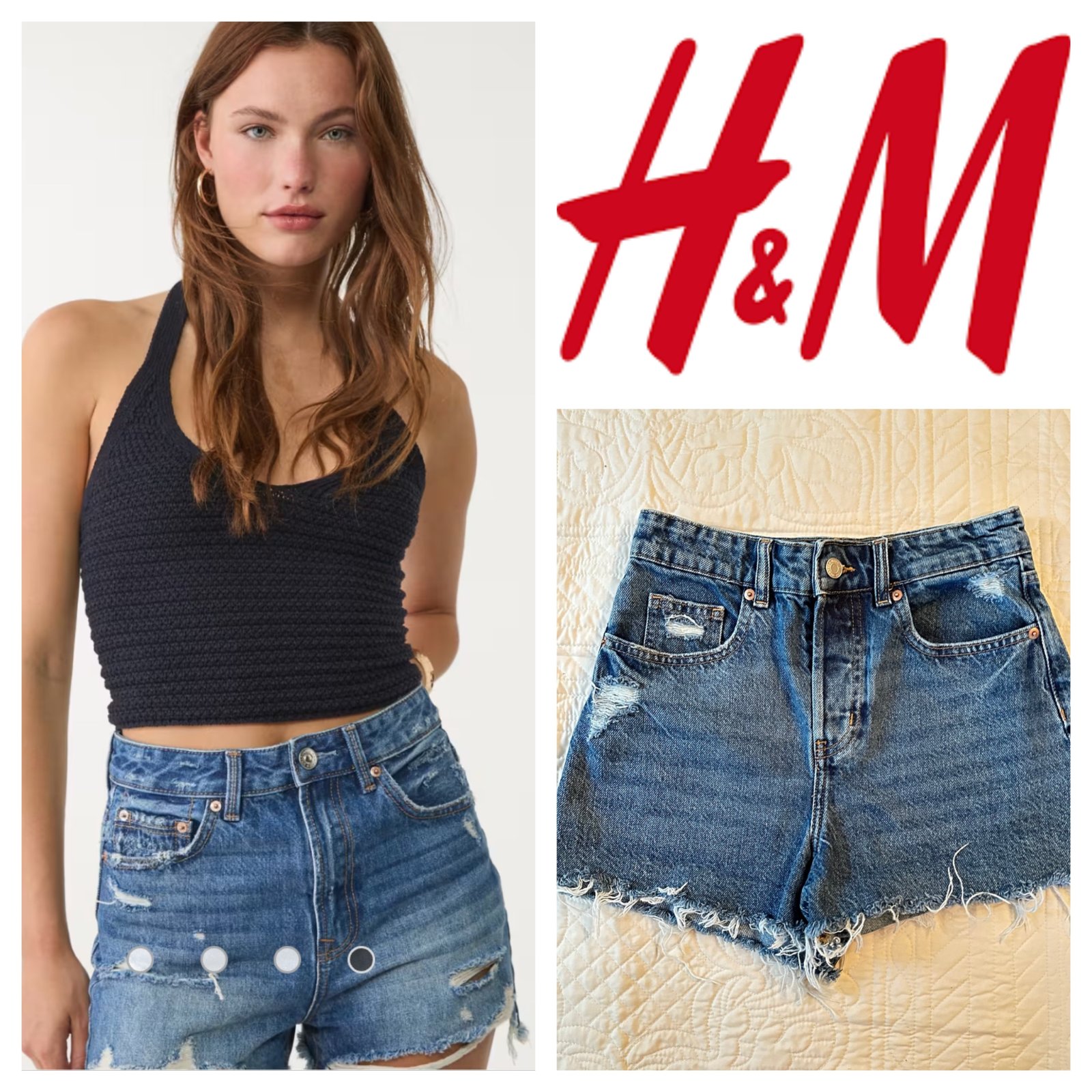 Short jeans h&m