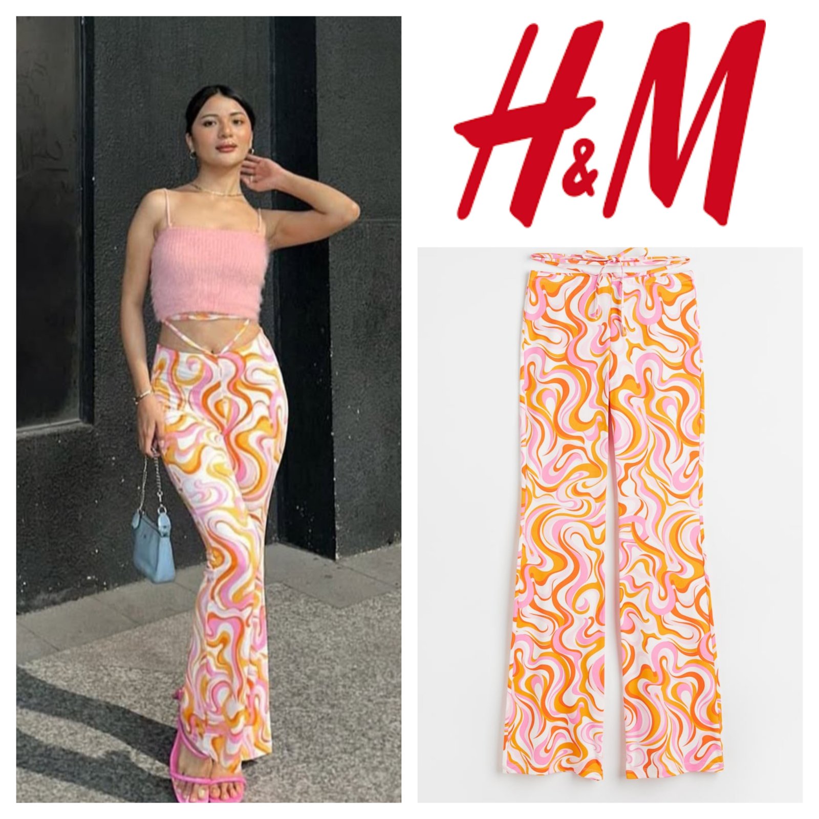 Flared pants h&m divided 