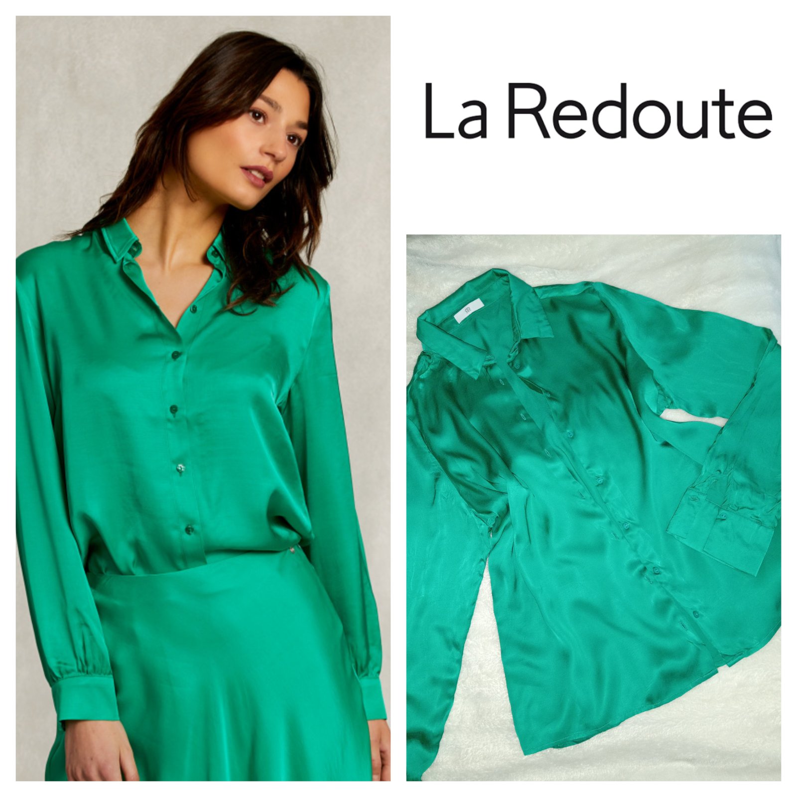 Chemise en viscose la redoute 