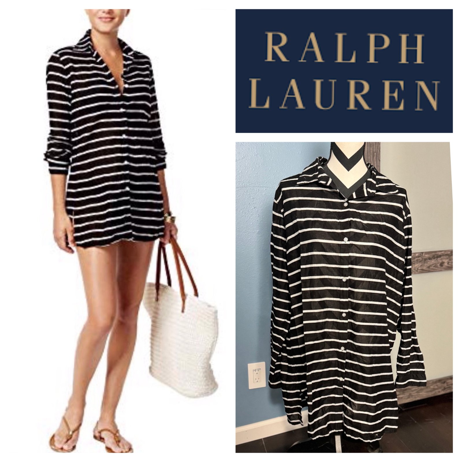 Striped shirt RL m,l