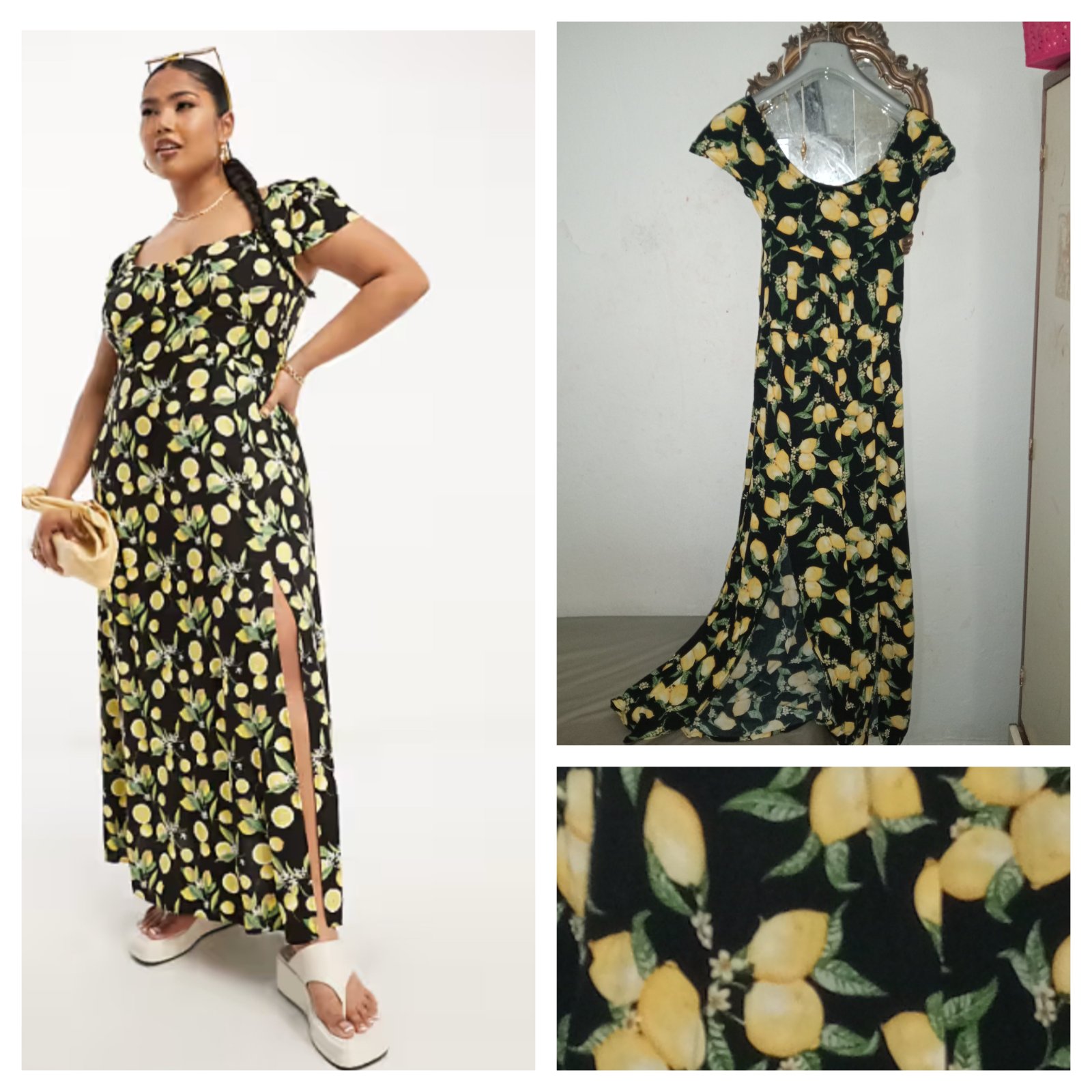 Robe citron piaza Italia l,xl