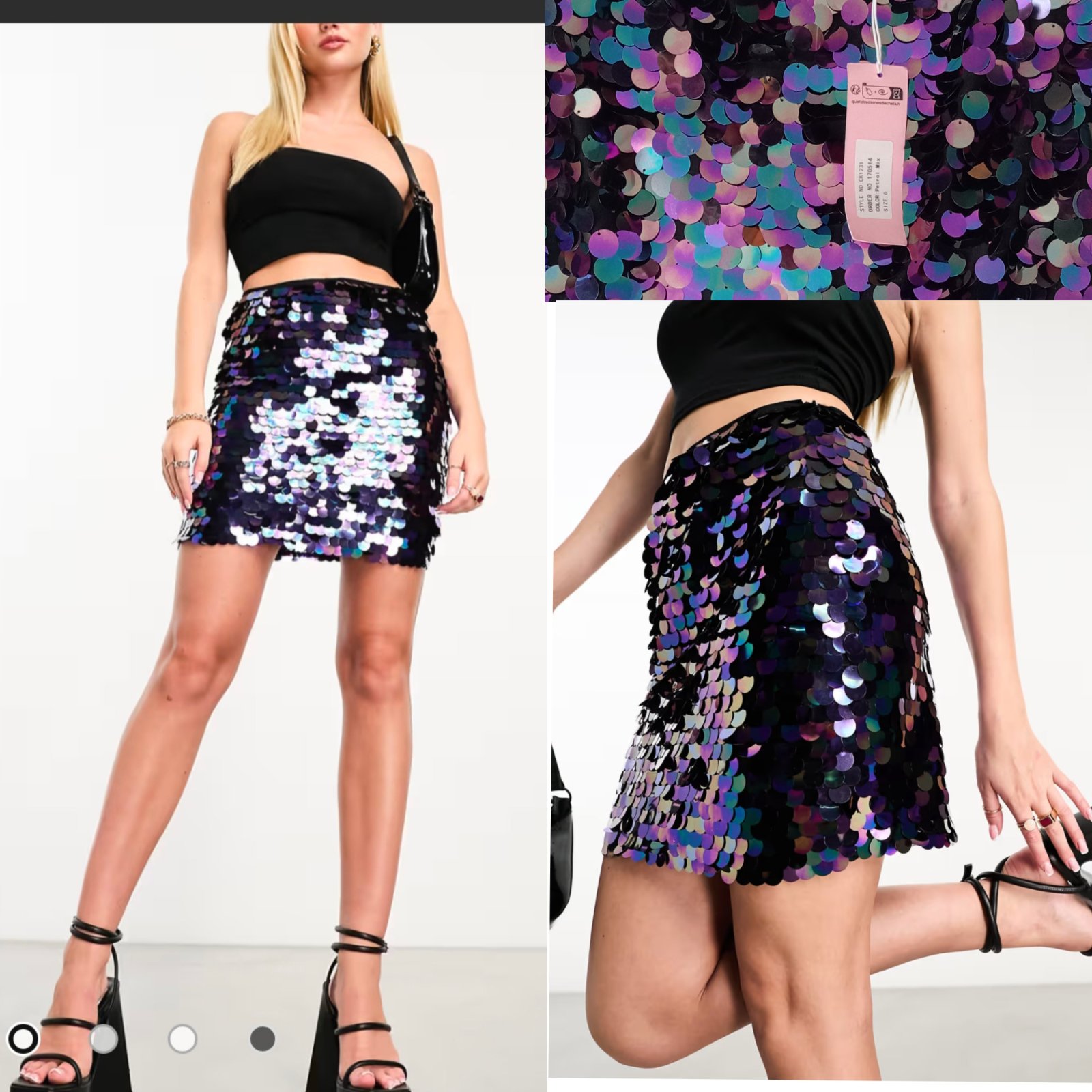 Jupe en sequins 