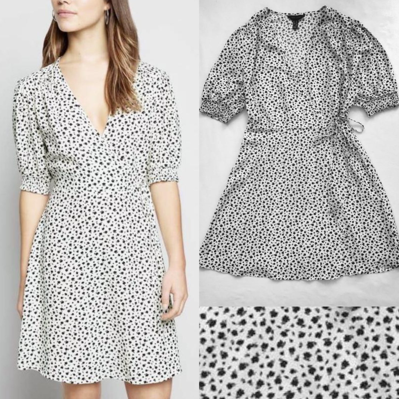 Mini floral dress new look 42/44